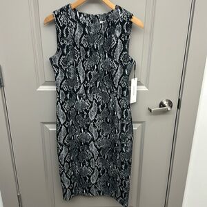 Snakeskin dress
